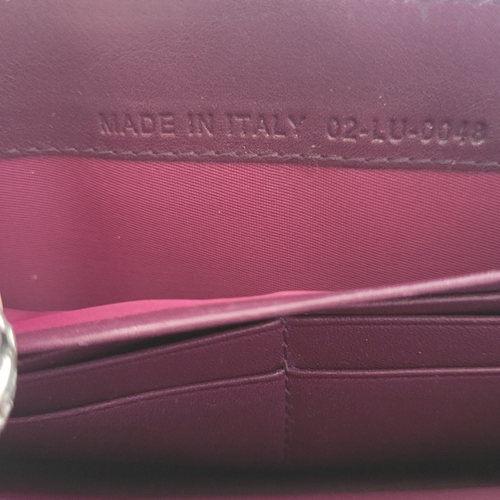 Dior Zippy purple long wallet - Picture 15 of 16